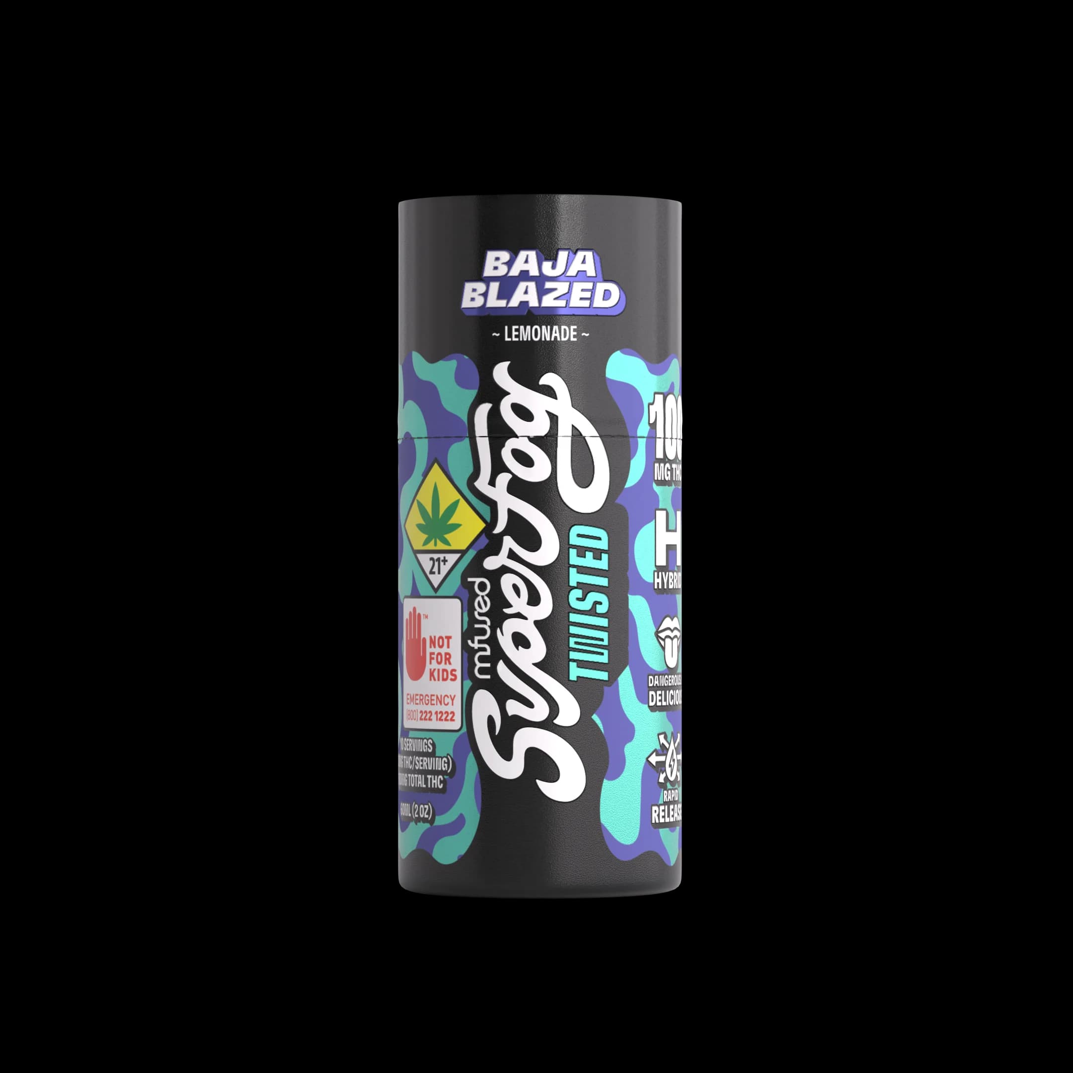Burzt MFUSED | Burzt Twisted | Baja Blazed | 100mg