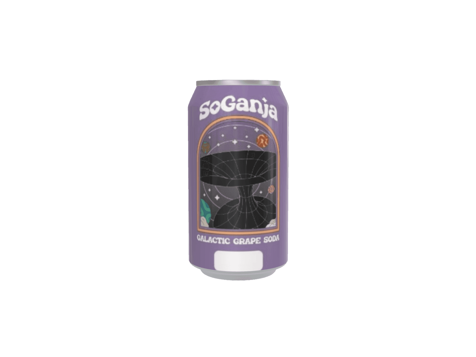 SoGanja Galactic Grape (Fruit Belts #3) Live Resin Soda | 100mg