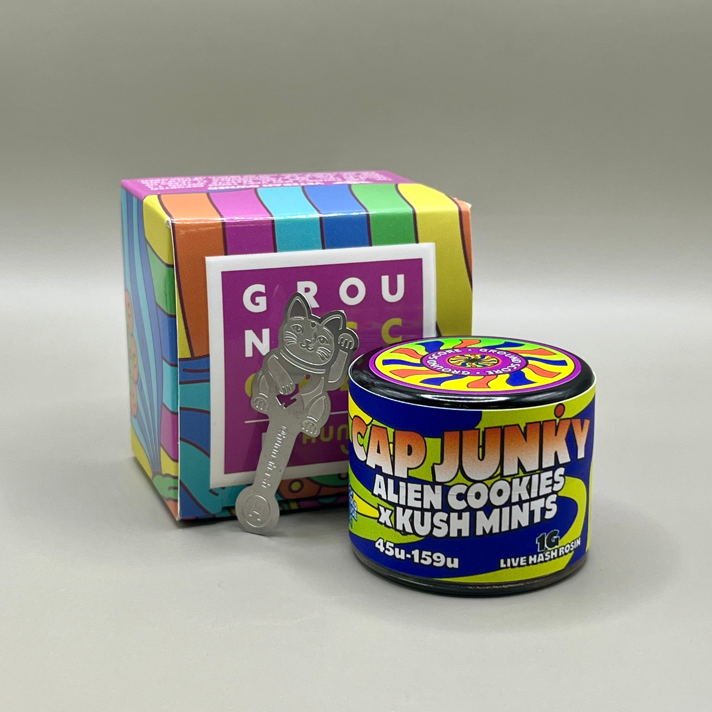 Hunna Hash Ground Score - Hash Rosin 1g - Cap Junky