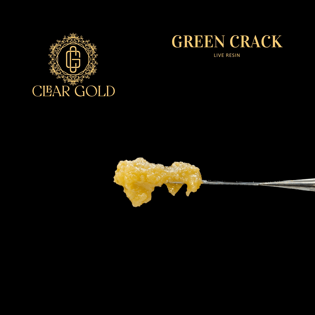 Clear Gold Green Crack Live Resin | Clear Gold |