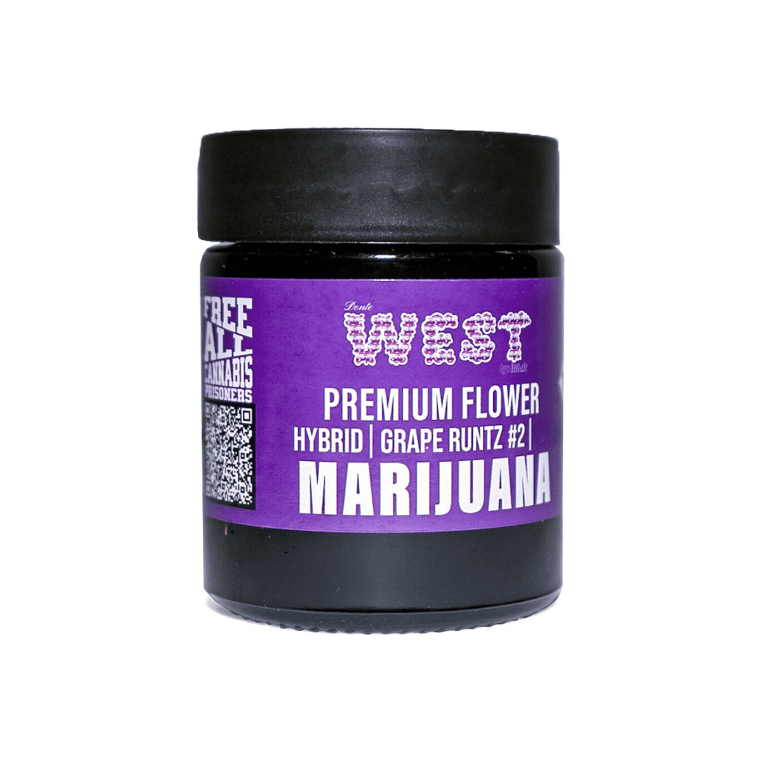West Exotics Grape Runtz | Premium Popcorn Flower