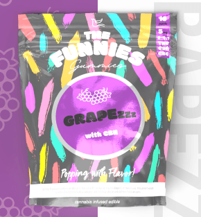 The Funnies Gummies Grapezzz 2:1:1 THC/CBN/CBG Funnies Gummies 20pk [100mg]