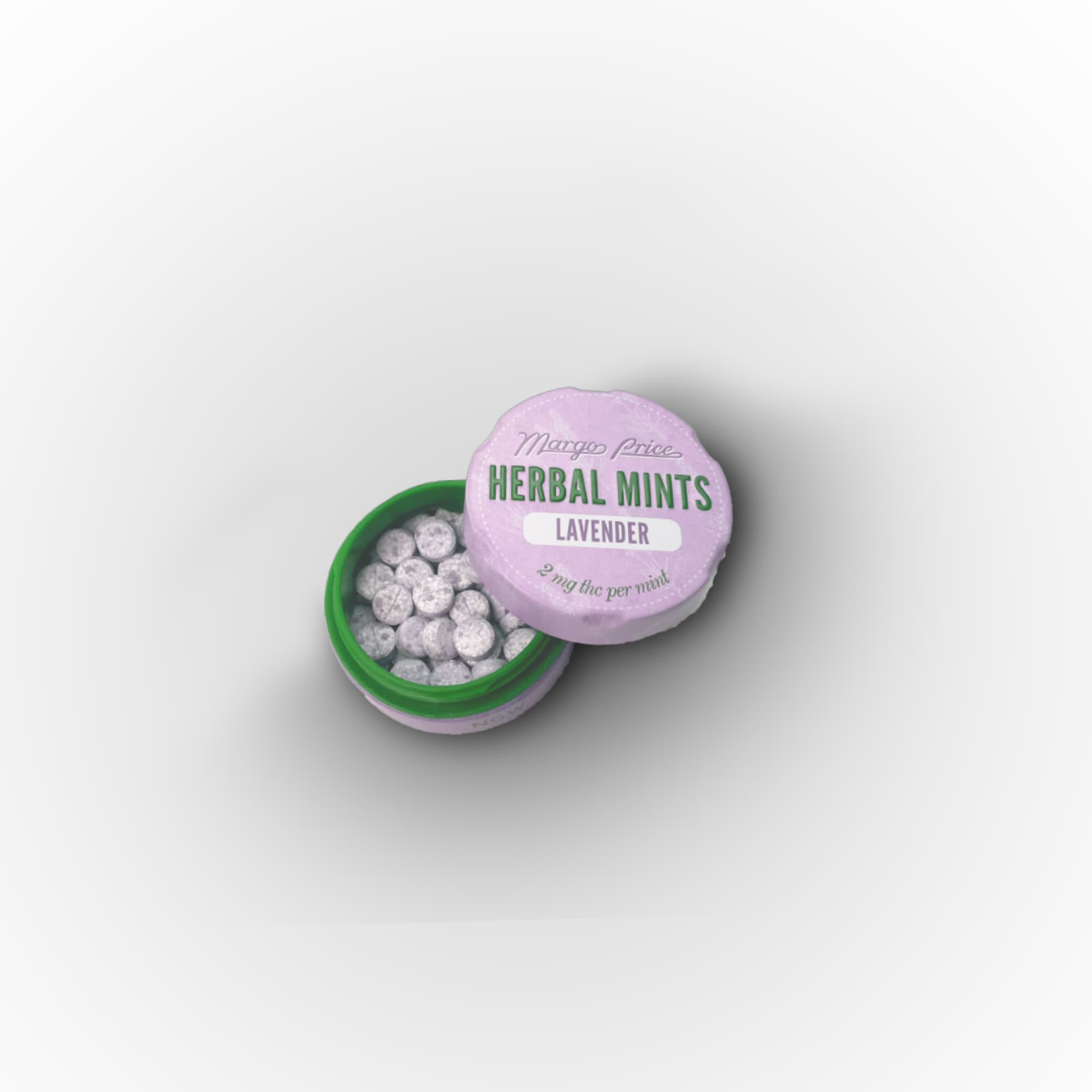 Margo Mints Lavender | 2mg | 50pk Herbal Mints | Margo Price