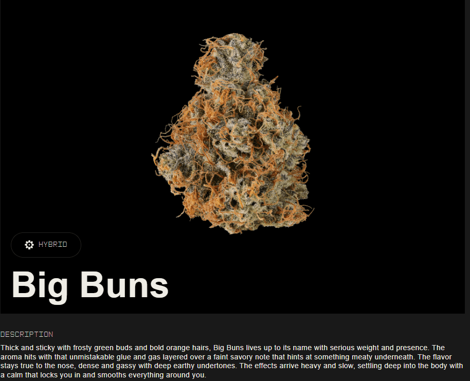 NEZ Craft Cannabis Big Buns