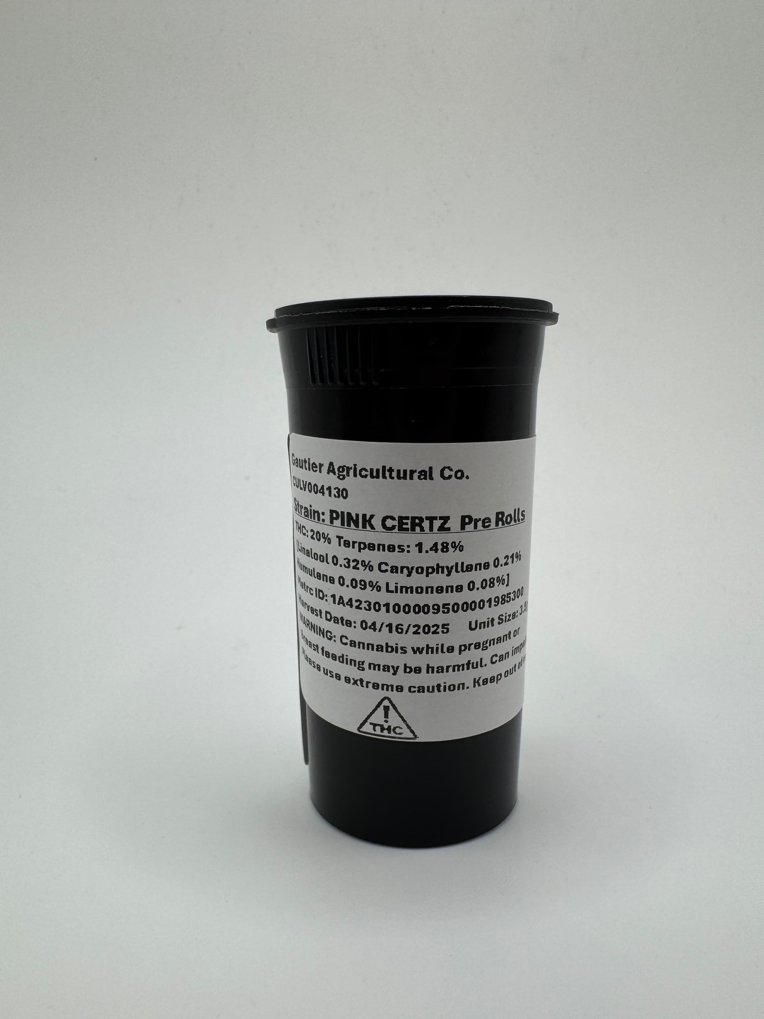 Apotha Pink Certz | 7 x Prerolls | Apotha