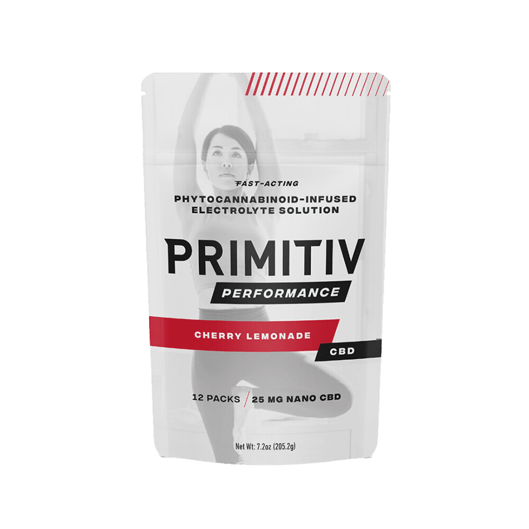 Primitiv Performance - 300mg CBD Electrolyte Solution - Cherry Lemonade