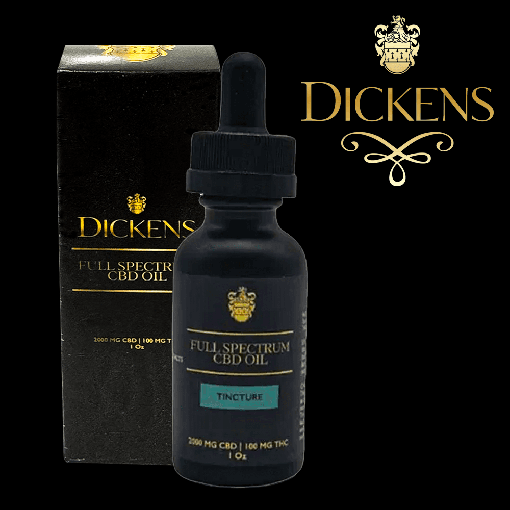 Dickens DICKENS Tinc 100mg: Full Spectrum Mint CBD 2000mg