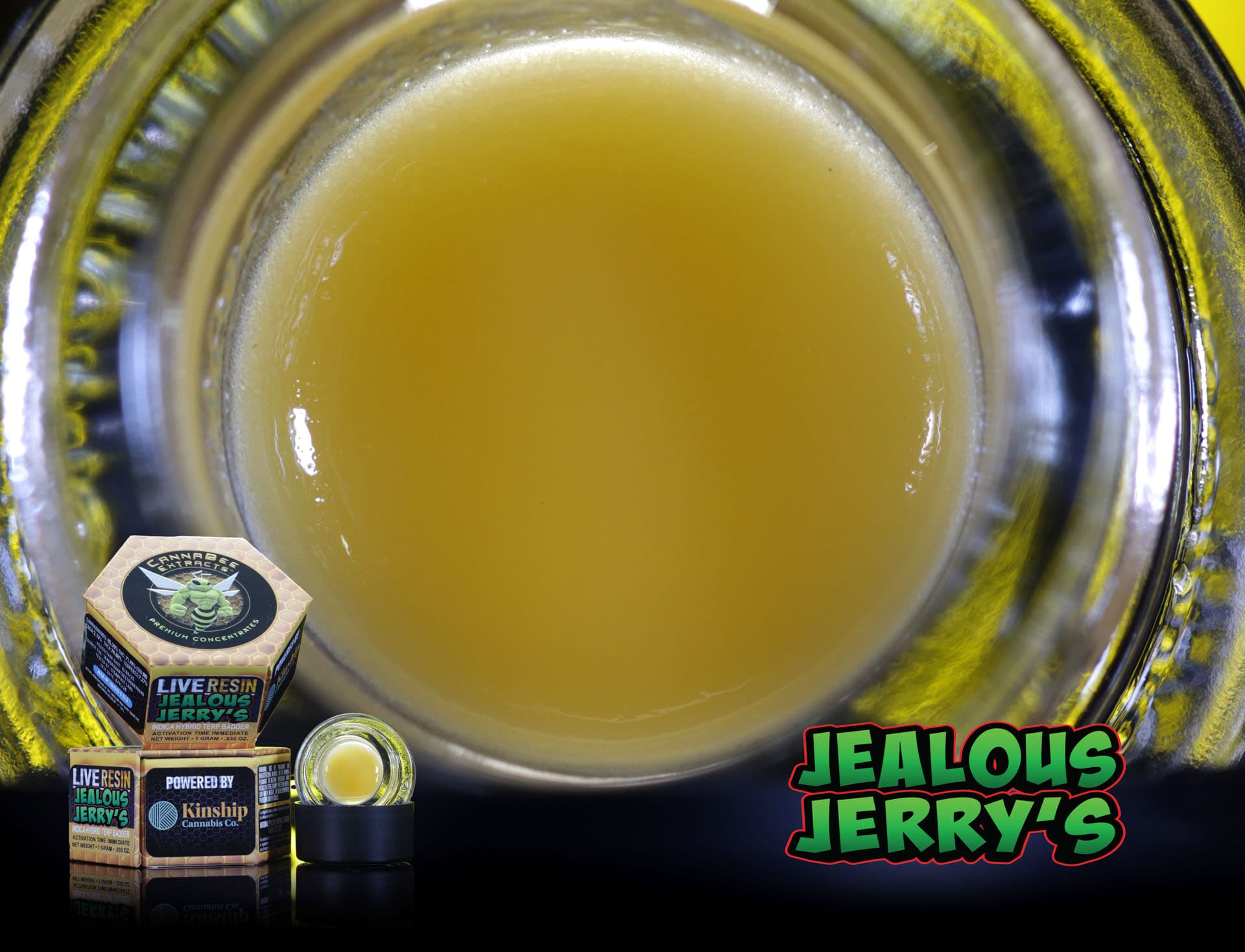 CannaBee Extracts Jealous Jerry's Live Resin Terp Badder | 1g