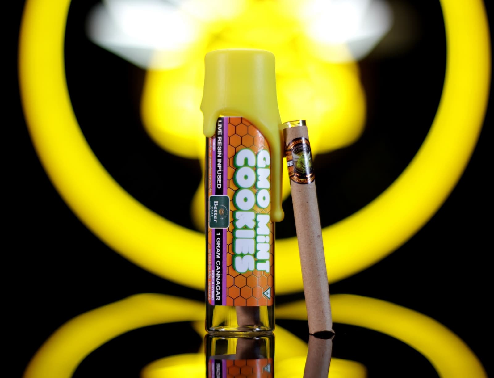 CannaBee Extracts Cap Junky LIVE RESIN Infused Glass Tip Cannagar