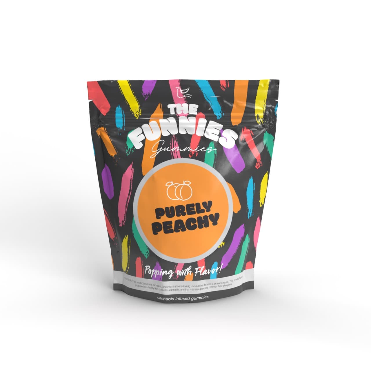 The Funnies Gummies The Funnies Purely Peachy (H) Gummies 50mg 2pk