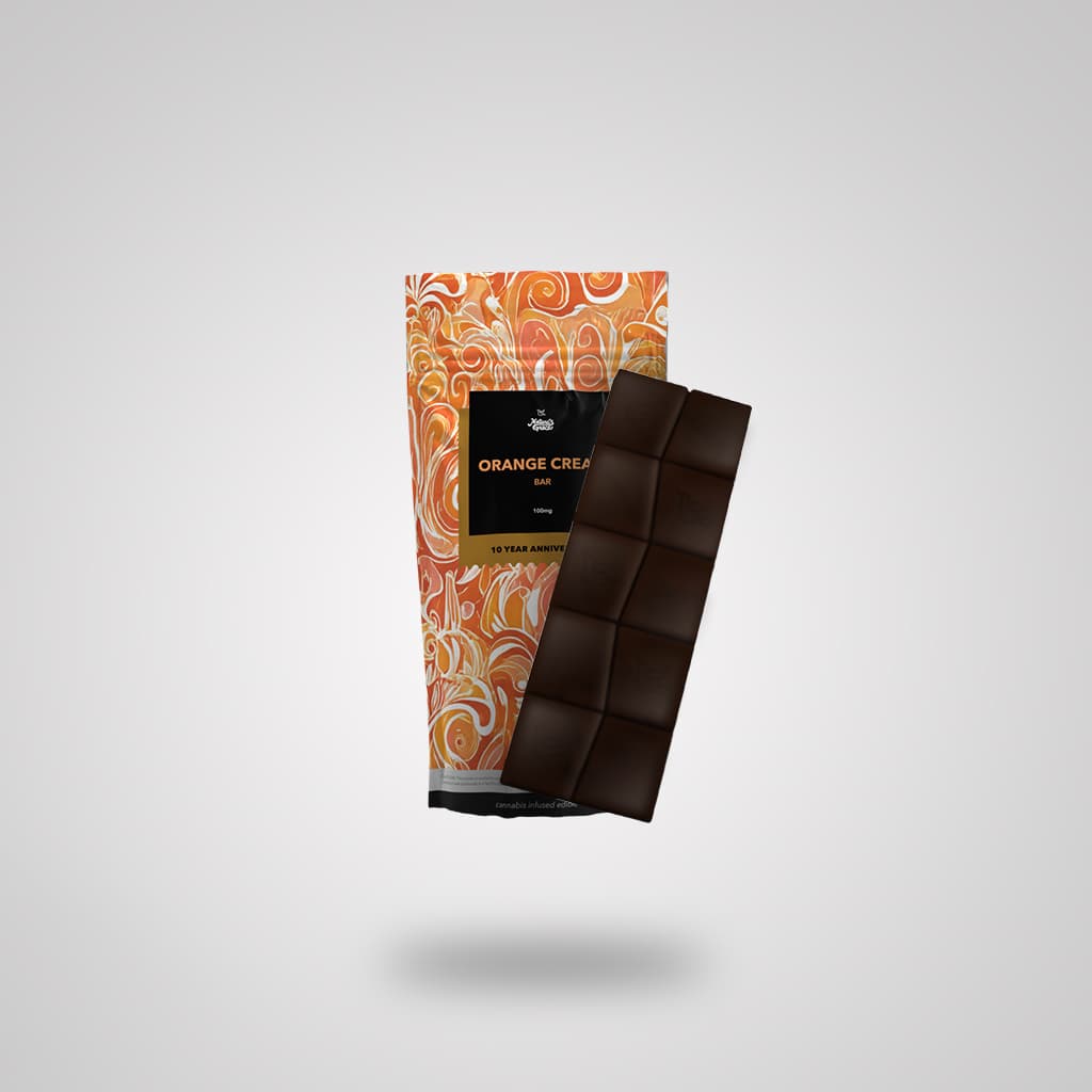 NATURE'S GRACE Orange Chocolate Bar [100mg]