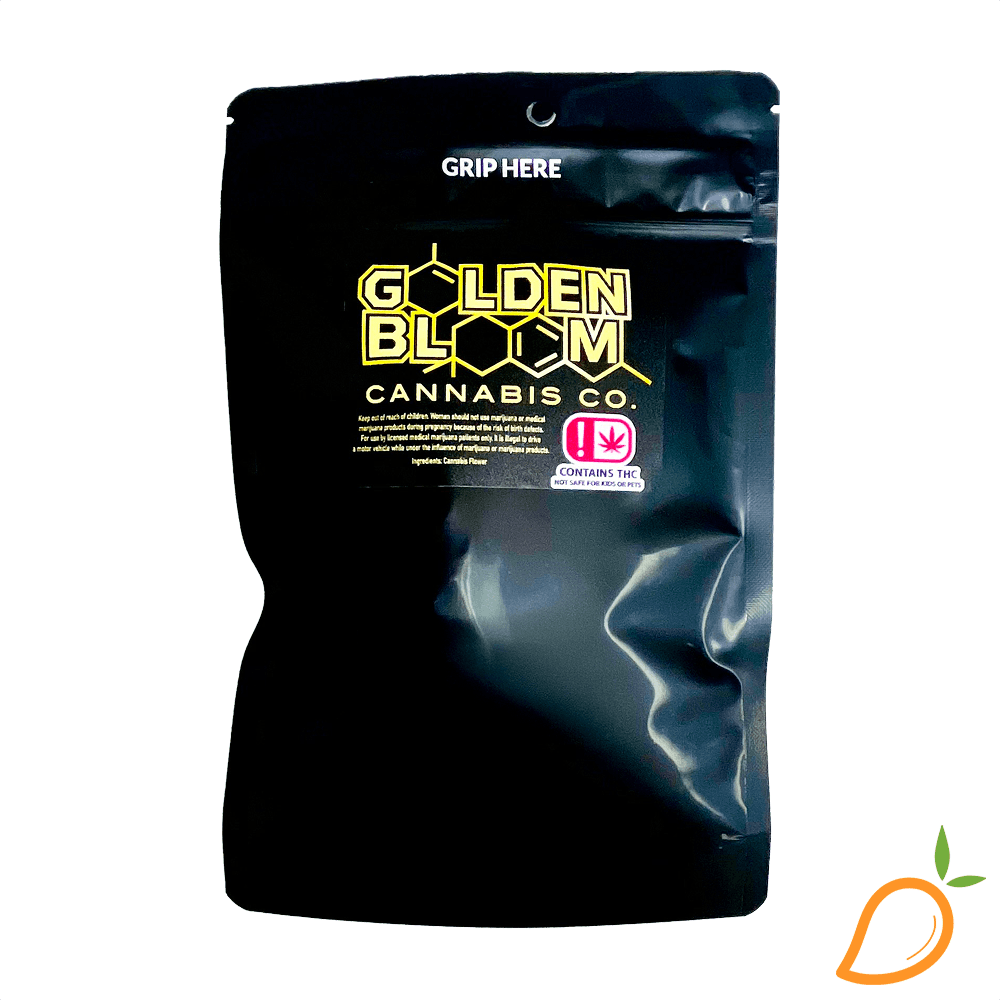 Golden Bloom 28g Black Amber Prepackaged Shake Golden Bloom