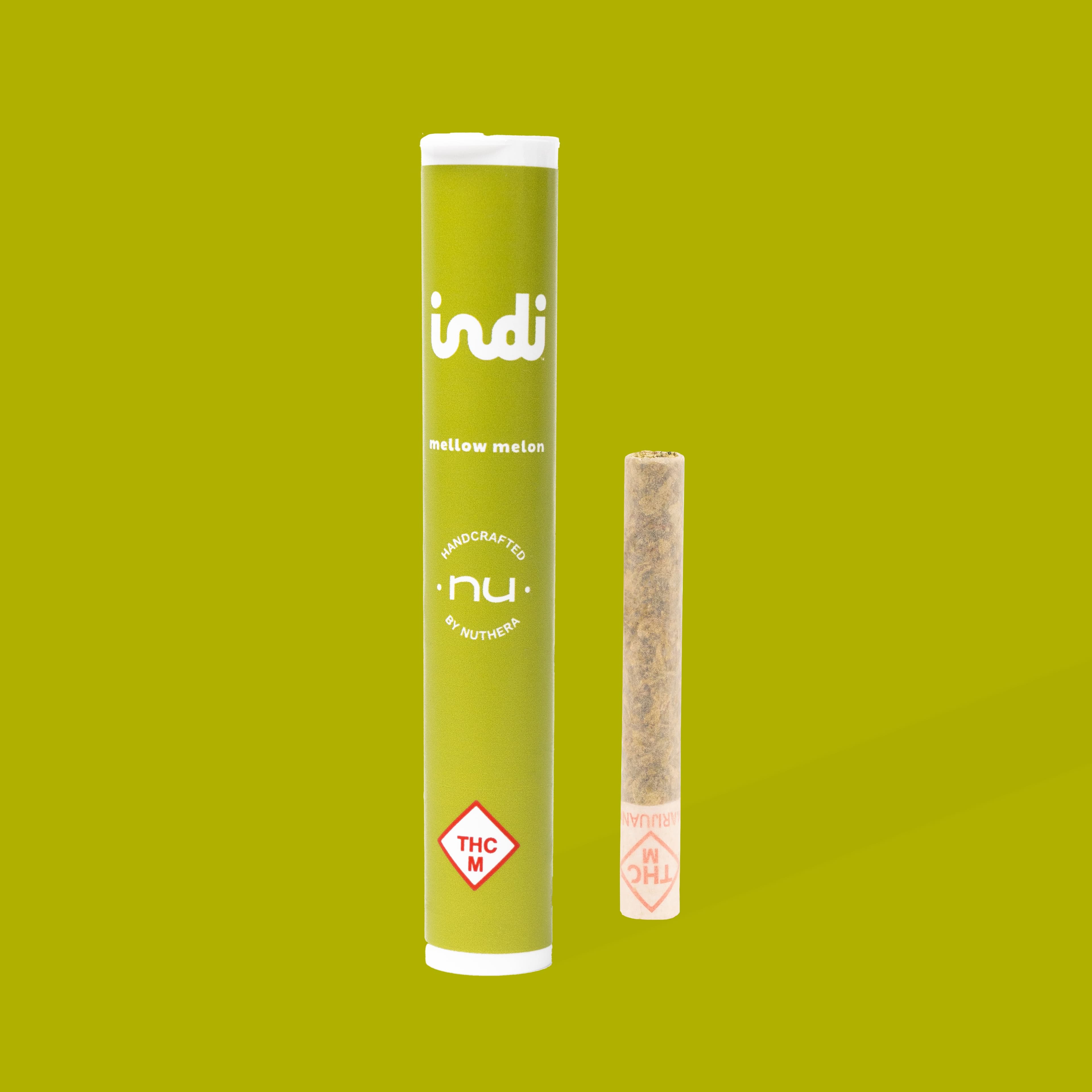 INDI Vapes Indi: Infused Pre-Roll Pack | Mellow Mellon | 0.5g ea | 2pk