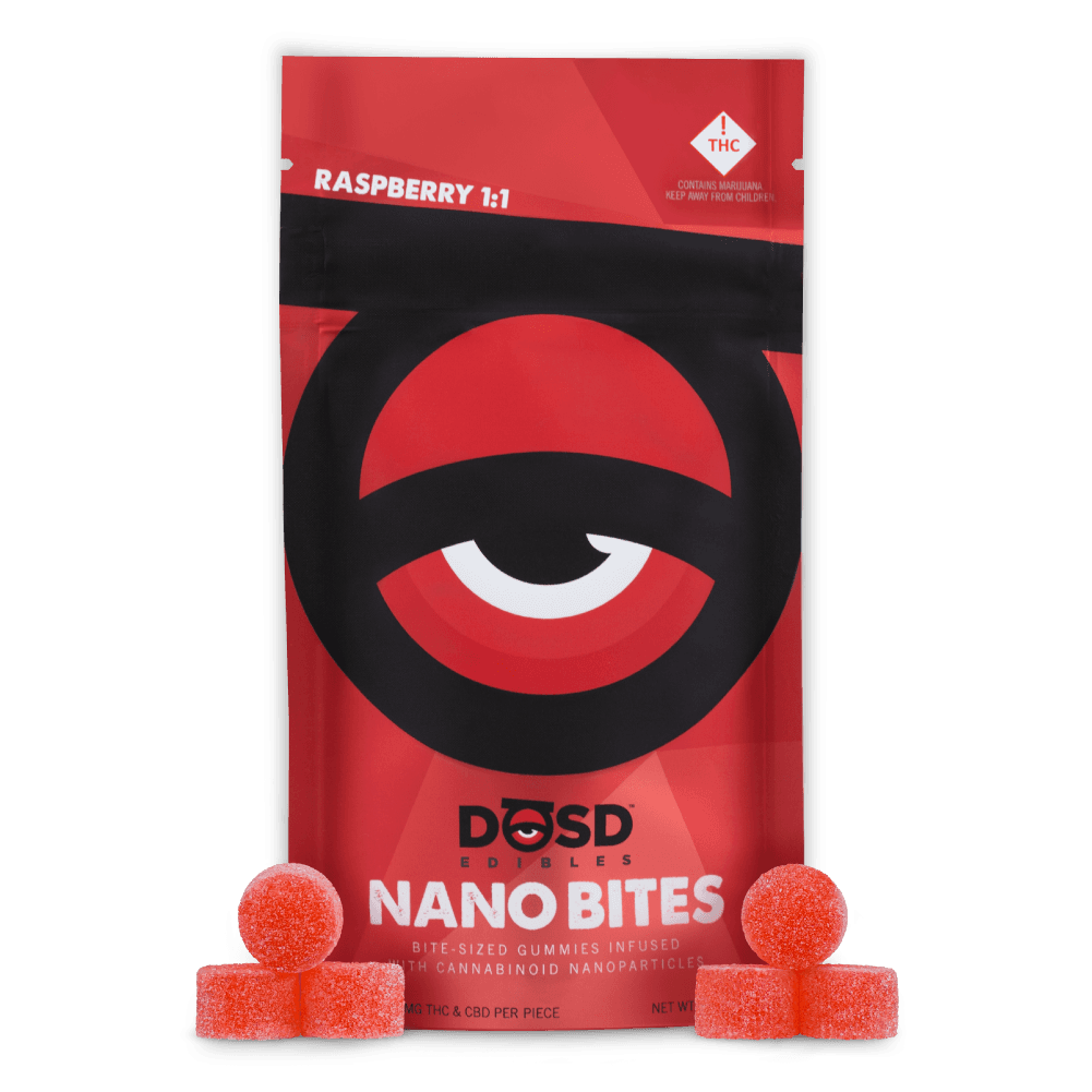 DOSD Nano Bites DOSD | 100mg | REC - 1:1 Raspberry