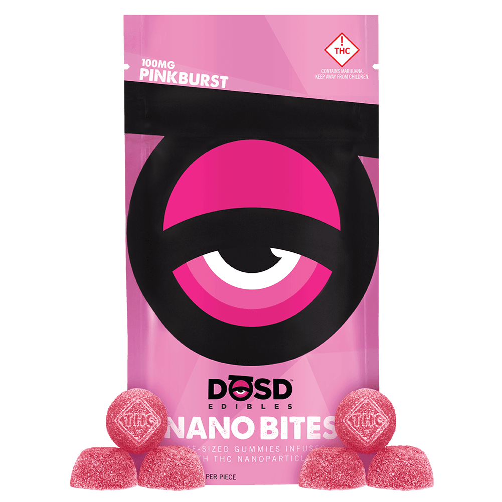 DOSD Nano Bites DOSD | 100mg | REC - Pink Burst