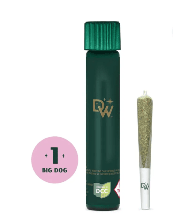 Hash Queen Dogwalkers "Play" Big Dog Pre-Roll  (1ct)