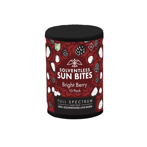 Bright Berry Solventless Sun Bites