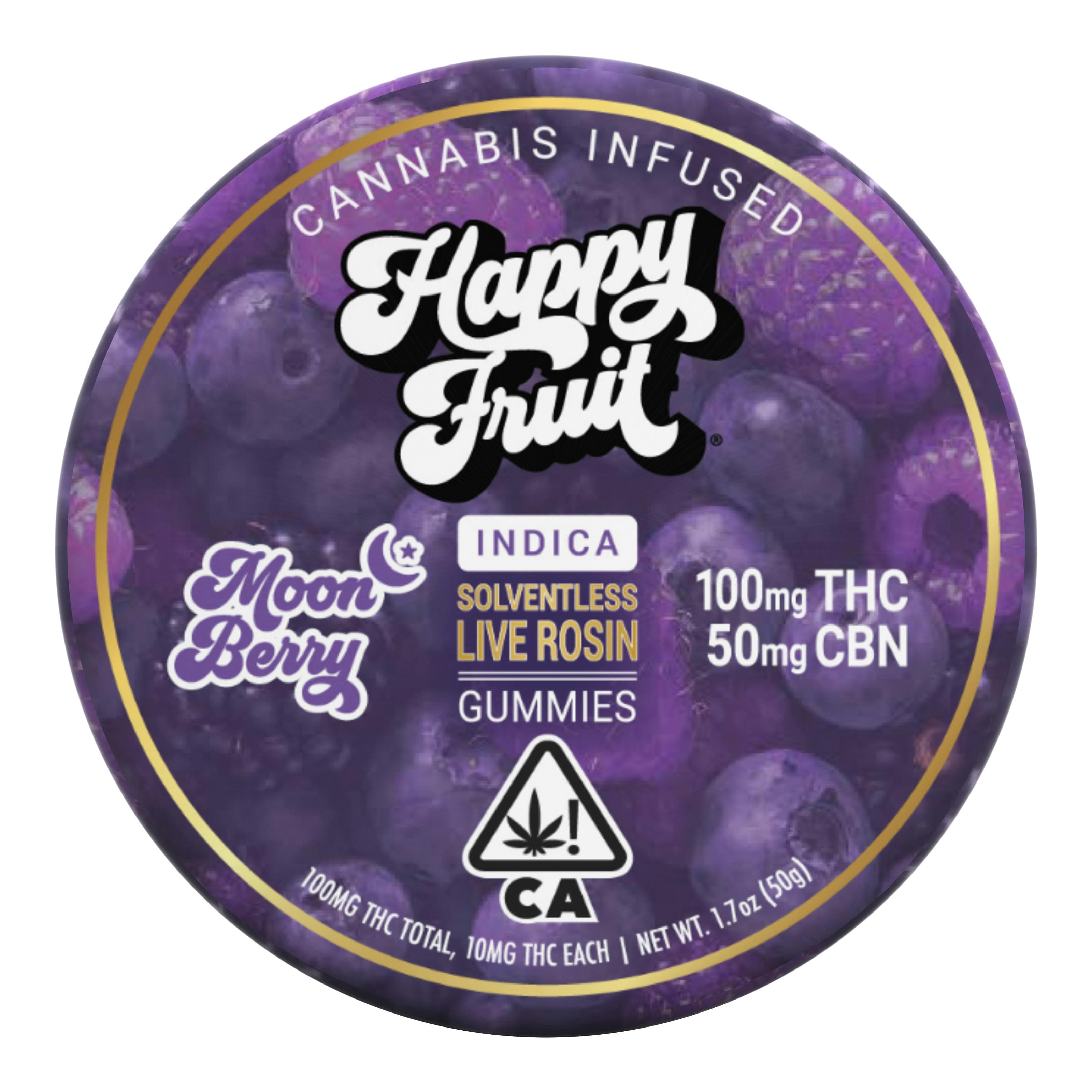 Moon Berry Rosin Gummies Thc,