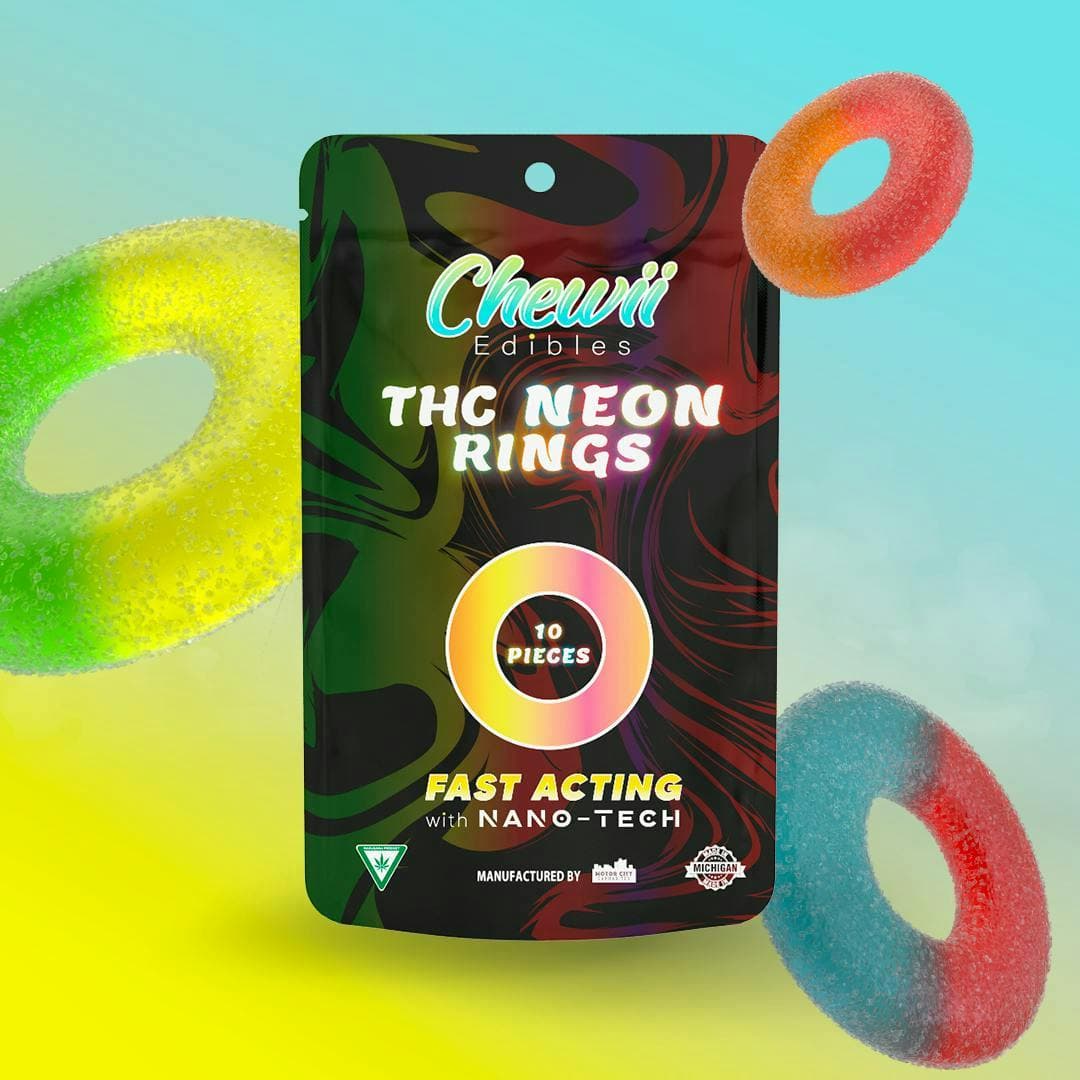 Rings Neon 10pk
