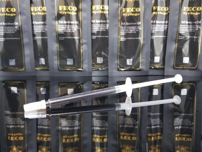 Extraction Cannabis Oil Plastic Syringe