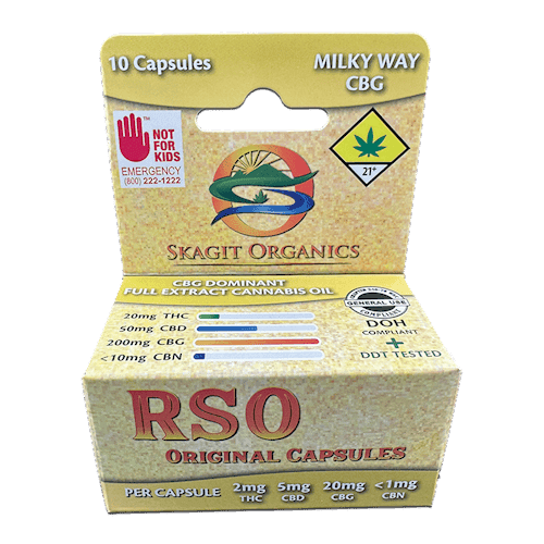 Capsules Rso Milky Way Cbg