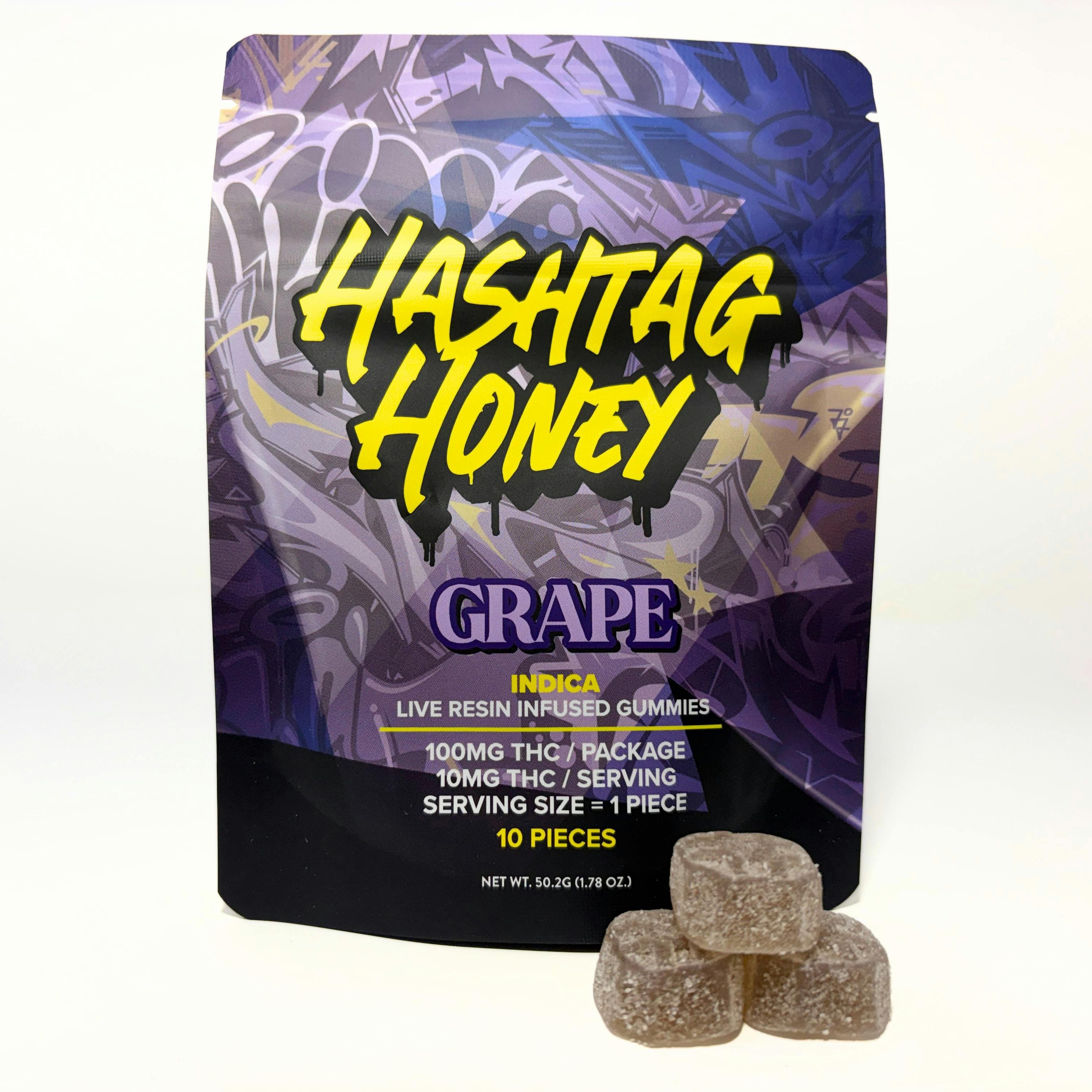 Grape Live Resin Gummies