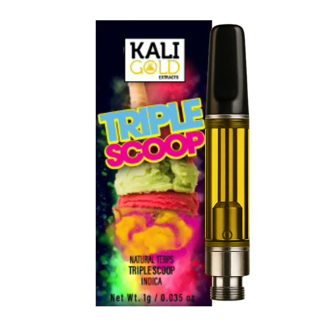 Triple Scoop Cured Vape Cartridge