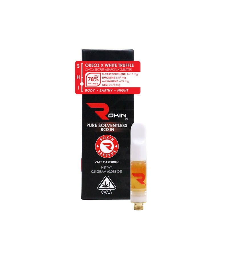 Rosin Oreoz White Truffle Cartridge