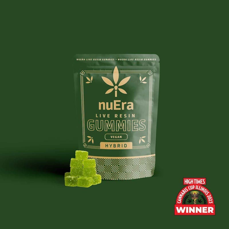 Green Apple Live Resin Gummies