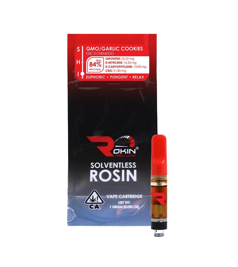 Rosin Gmo Garlic Cookies Cartridge