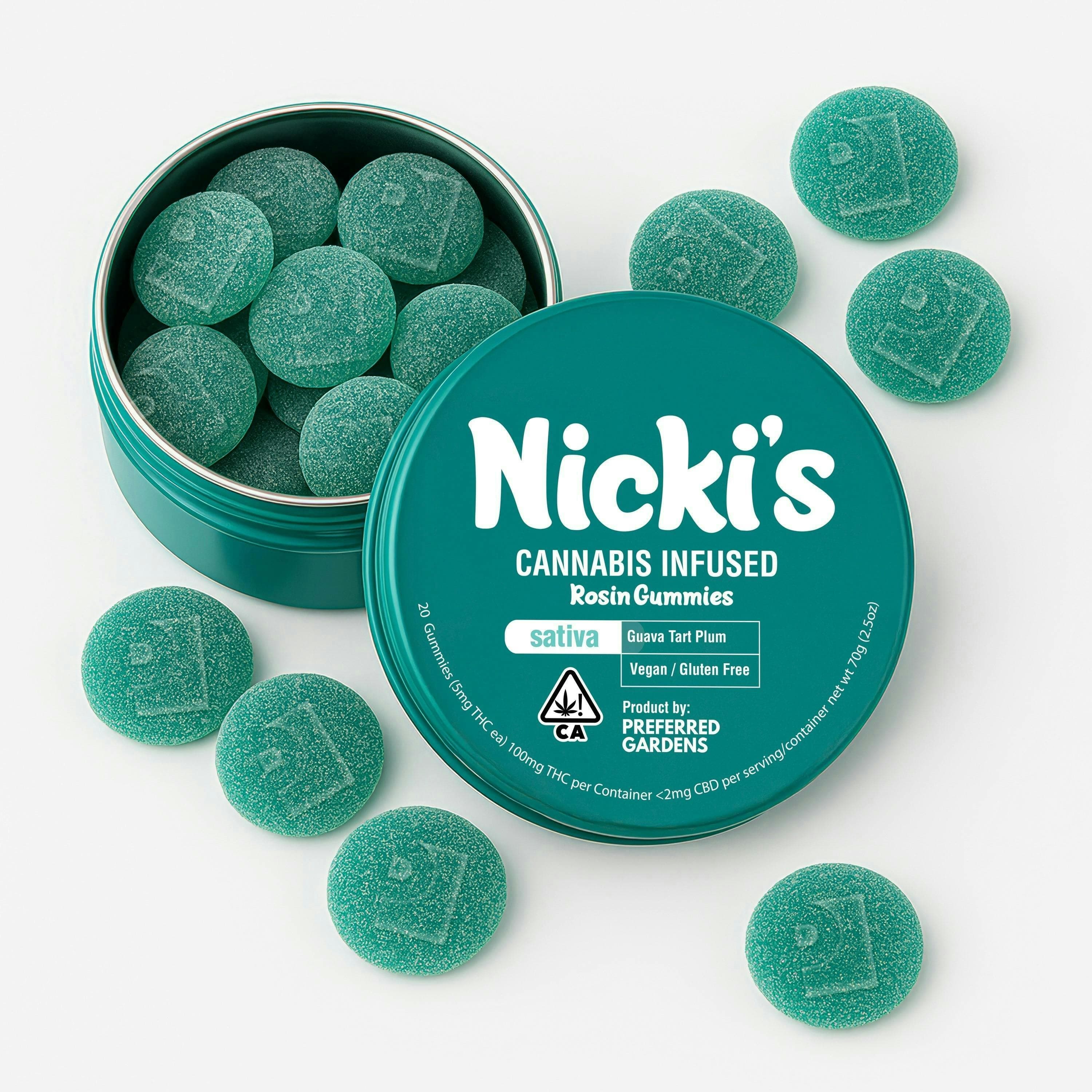 Nickis Guava Tart Plum Gummies