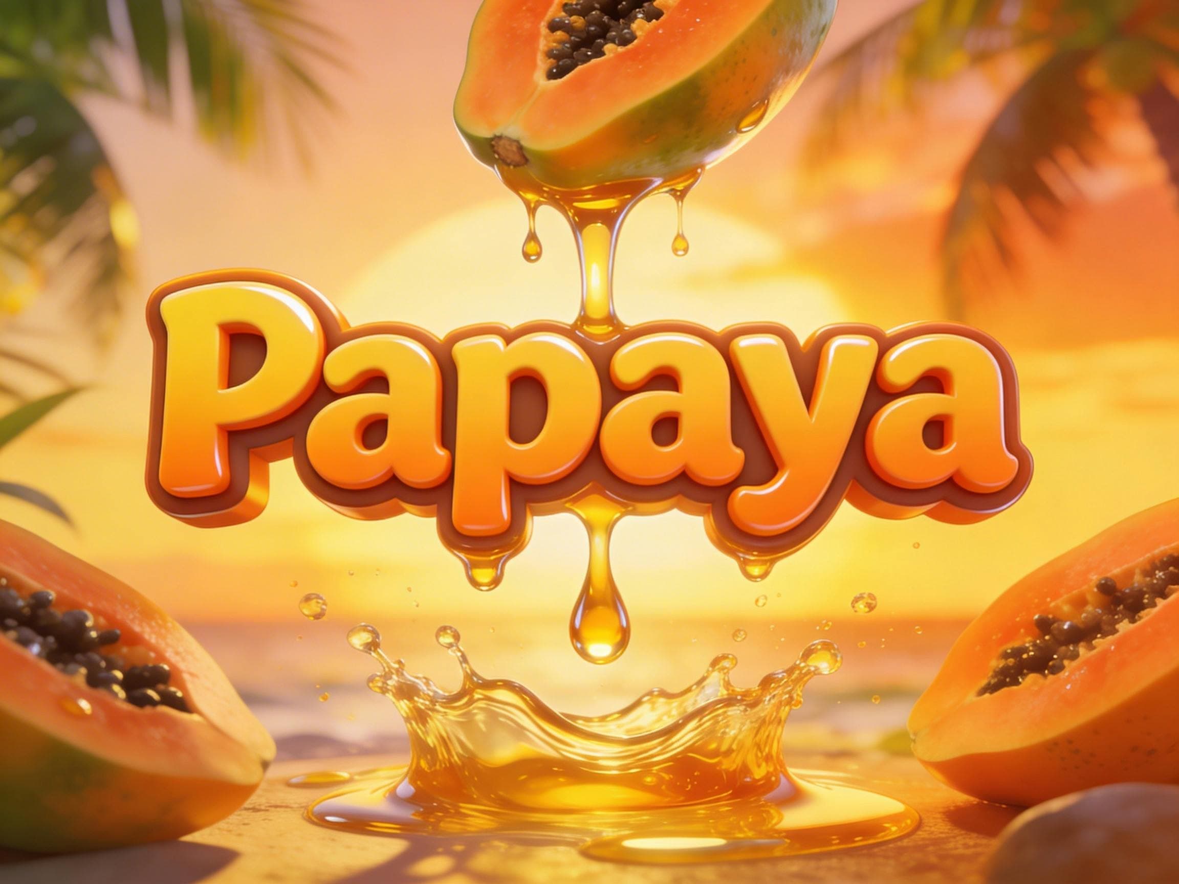 Papaya Live Resin Caviar Diamonds