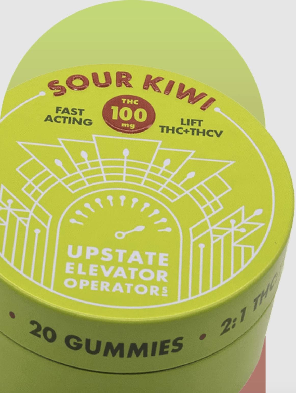 Kiwi Gummies 5mg Thc 2.5mg