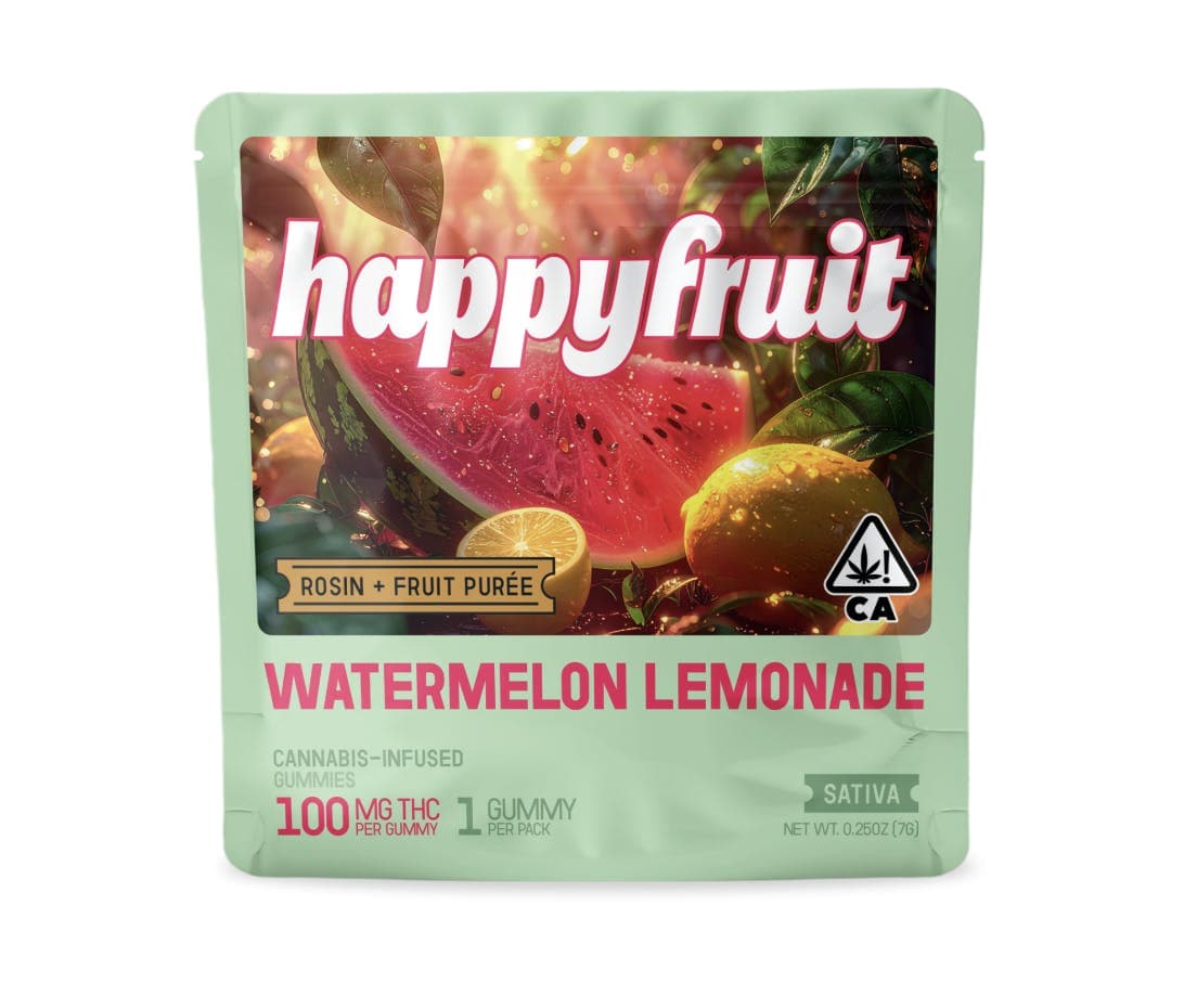 Watermelon Lemonade Rosin Gummies
