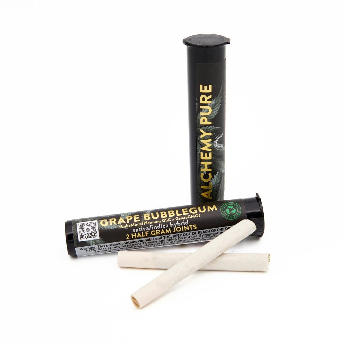 Grape Bubblegum Pre Roll 2pk