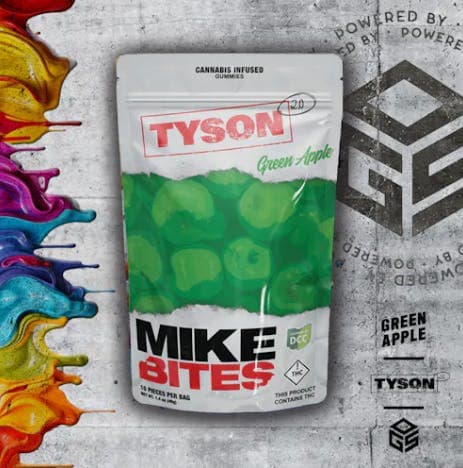 Mike Bites Green Apple Gummies | 10pk