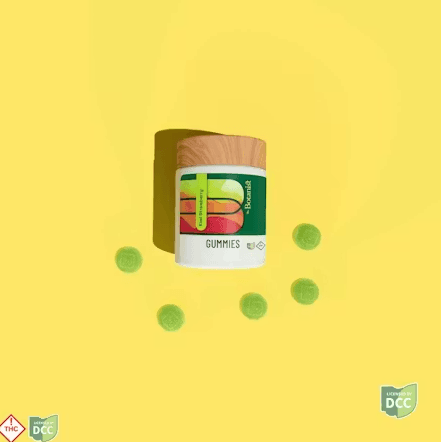 Kiwi Strawberry 1:1 CBN:THC Gummy | I | 100mg | 10pk