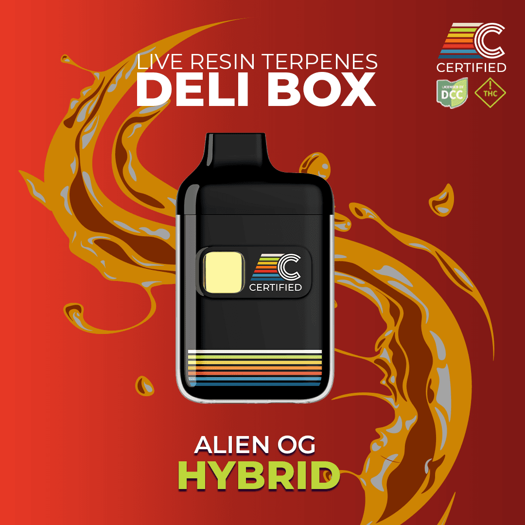Alien OG - LRT Deli Box | 1g Distillate Disposable