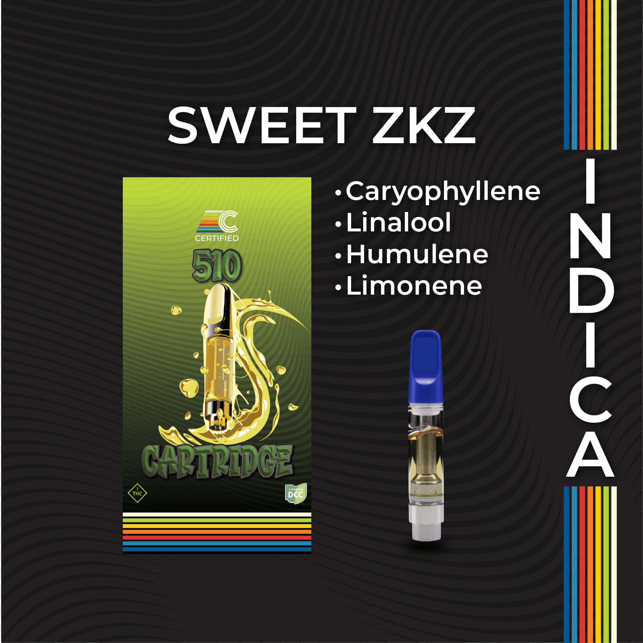 Sweet ZKZ | 1g Distillate Cartridge