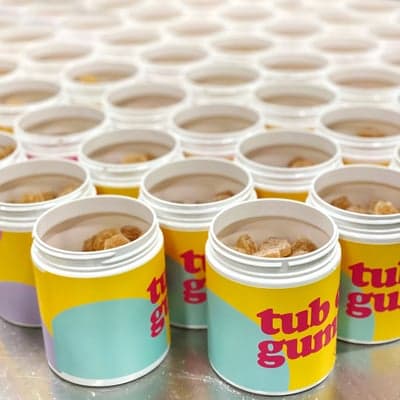 Peach Lemonade Tub O' Gummies 40pk | 440mg