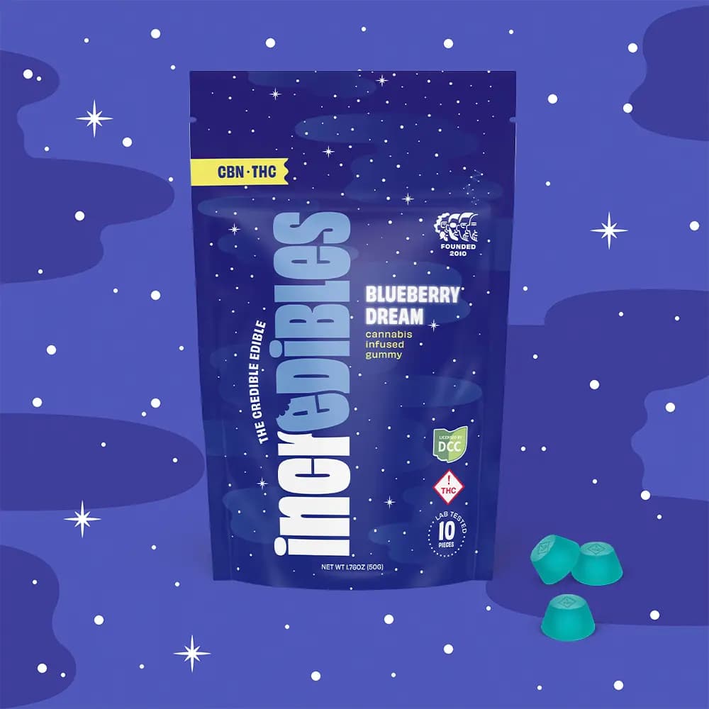 Blueberry Dream CBN 10pc | 110mg Gummies