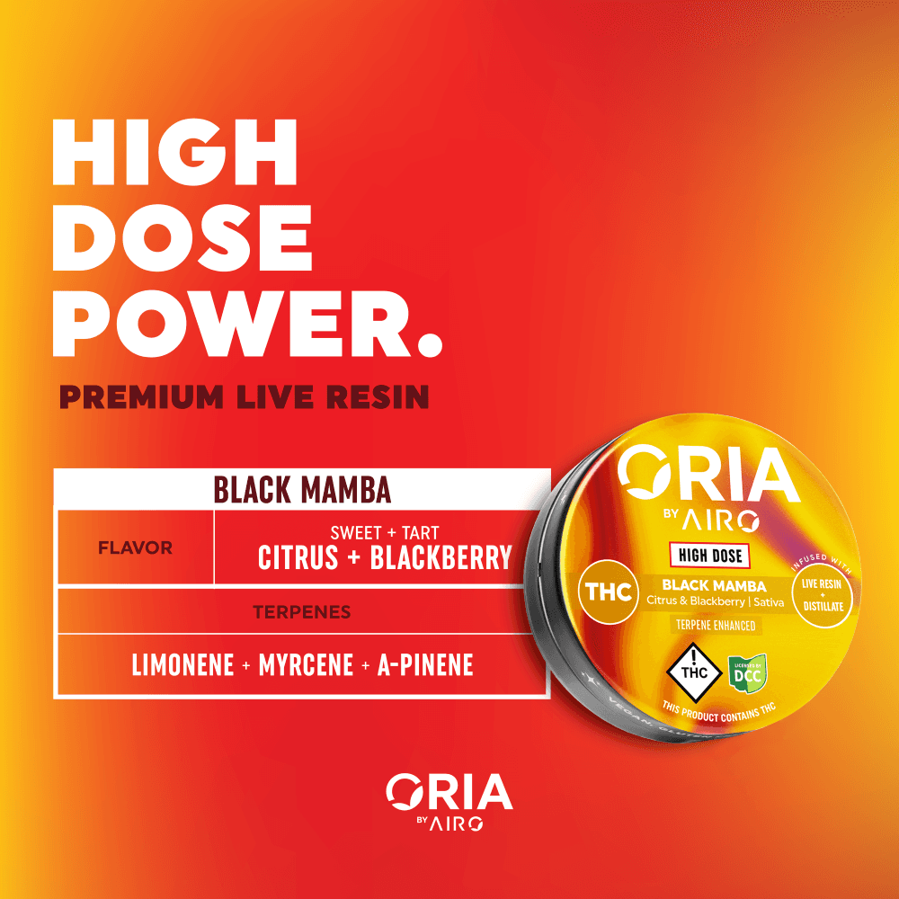 Airo Oria | 10 pack | High Dose Black Mamba Gummies