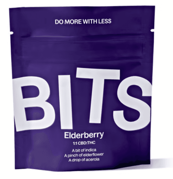 Bits | Elderberry Wellness 1:1 CBD 20ct | 110mg Gummies