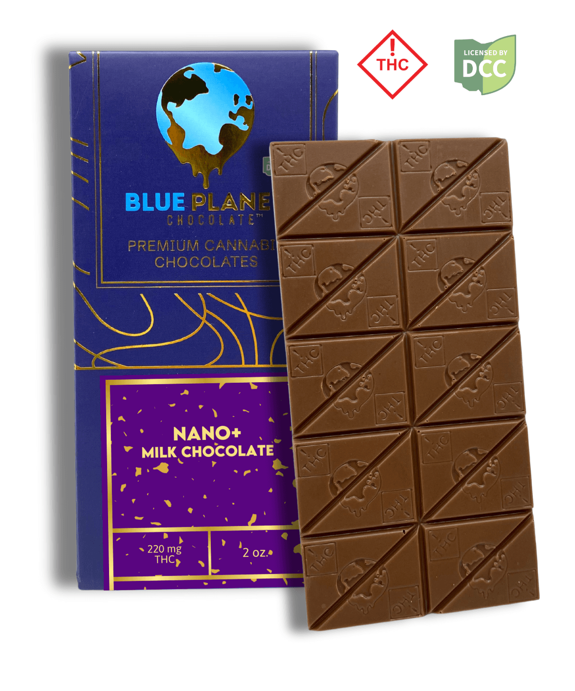 Blue Planet: Nano+ - Milk Chocolate Bar 20pk 220mg