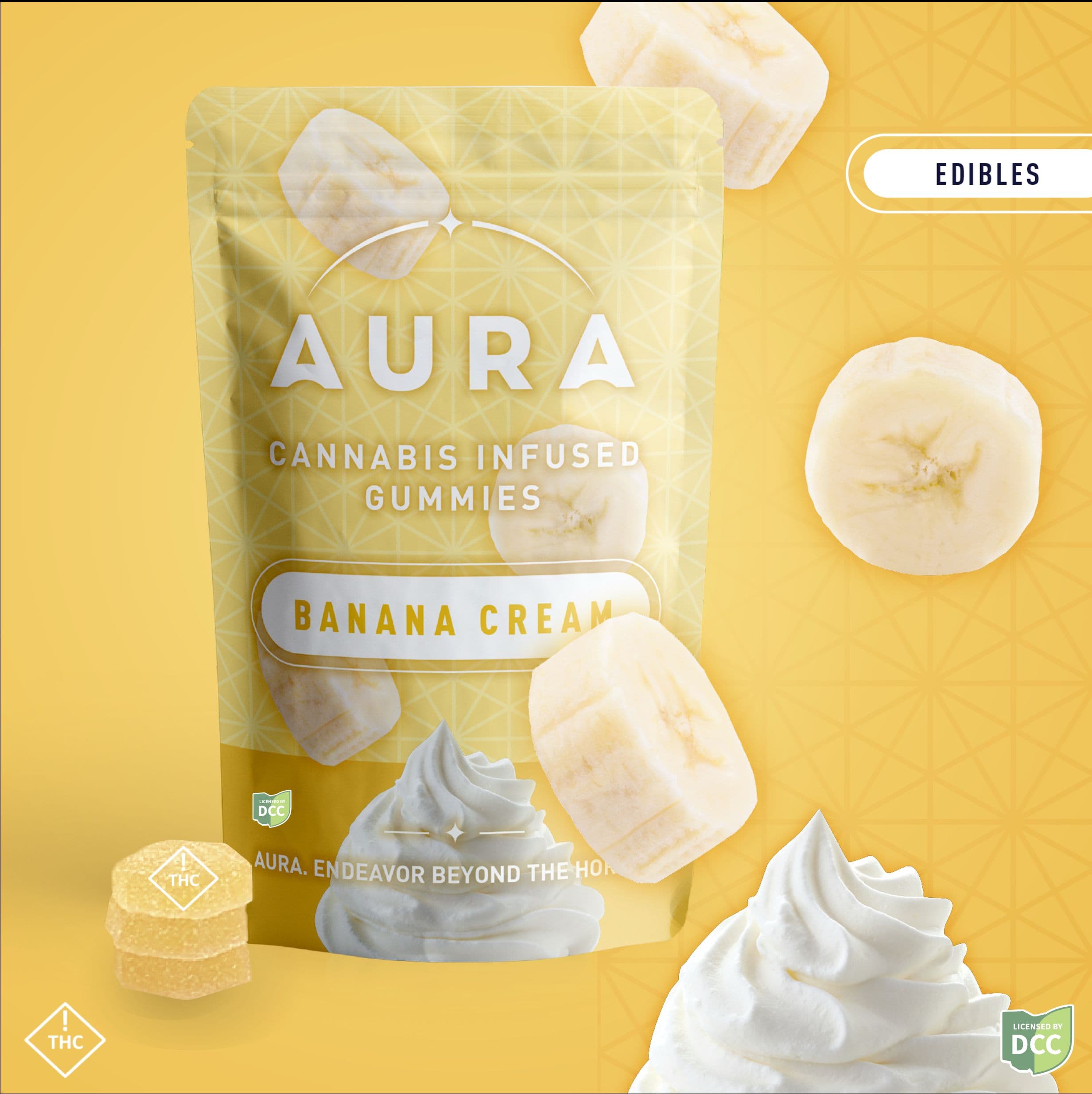 Banana Cream CBC Gummies