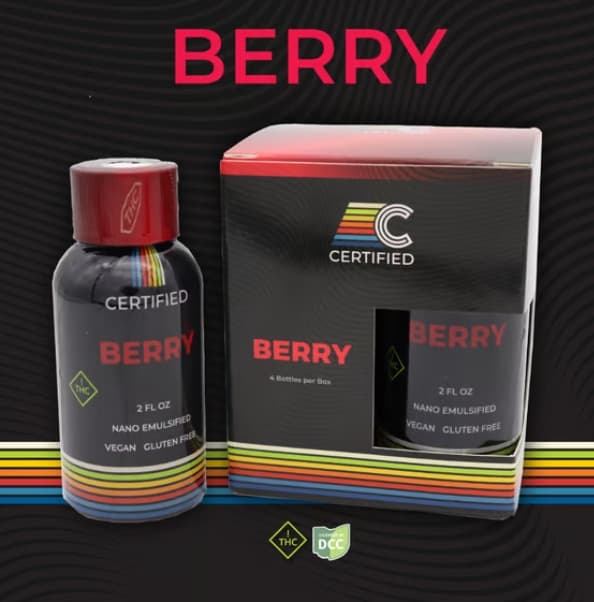 Certified Cultivators | Drink | Berry | 4pk | 100mg