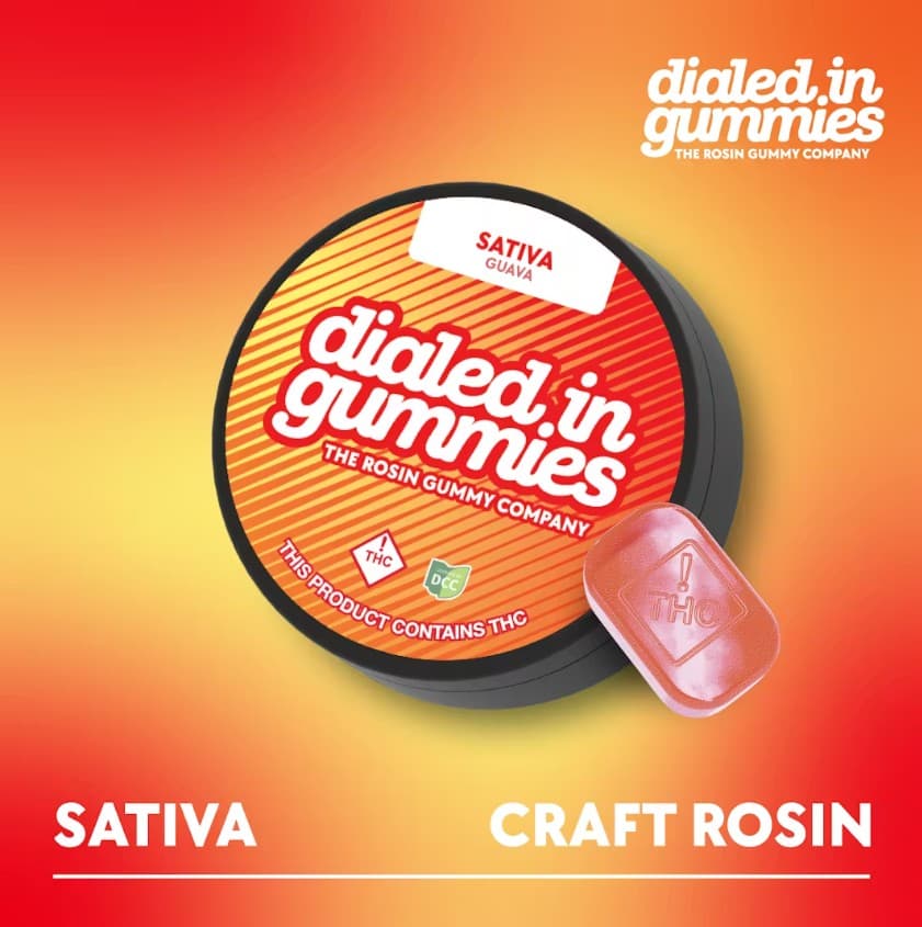 Guava | Sativa Rosin Gummies | 10PK | 100mg