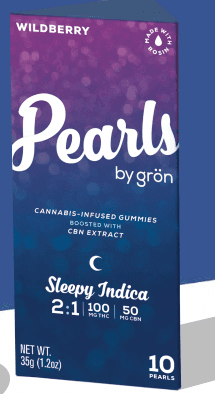2:1 Wildberry Pearls - THC/CBN - Indica