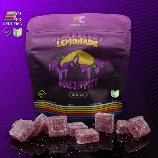 Certified Cultivators - Blackberry Lemonade Amethysts Gummies - 10ct - 100mg