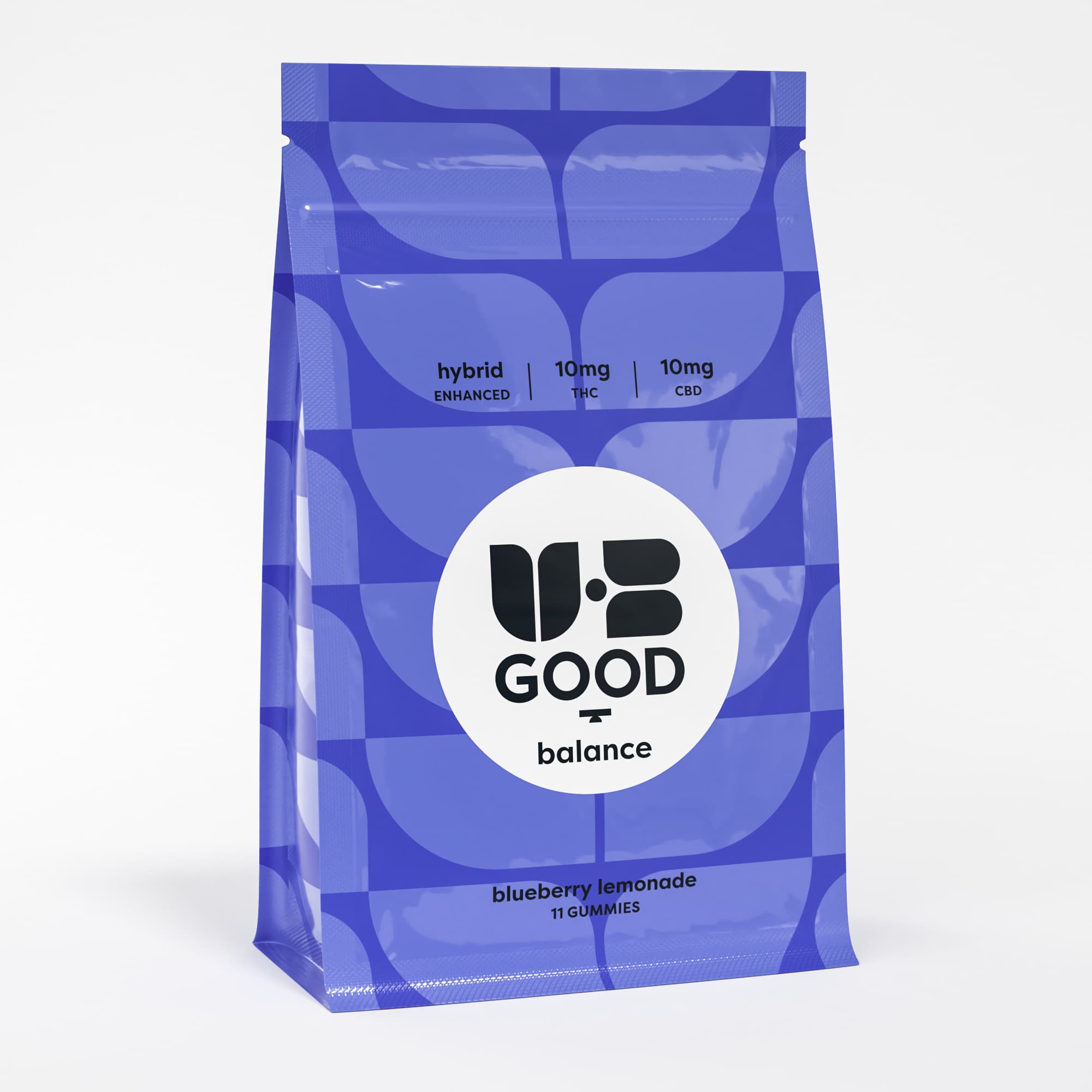 UB Good | Blueberry Lemonade 1:1 CBD 10pc | 110mg Gummies